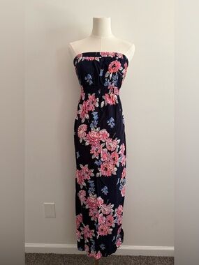 Floral Maxi Dress Coattage Romantic Boho